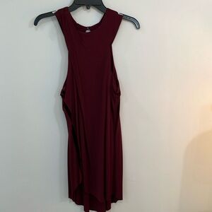 The Odell’s NWOT maroon Halter Dress. Medium